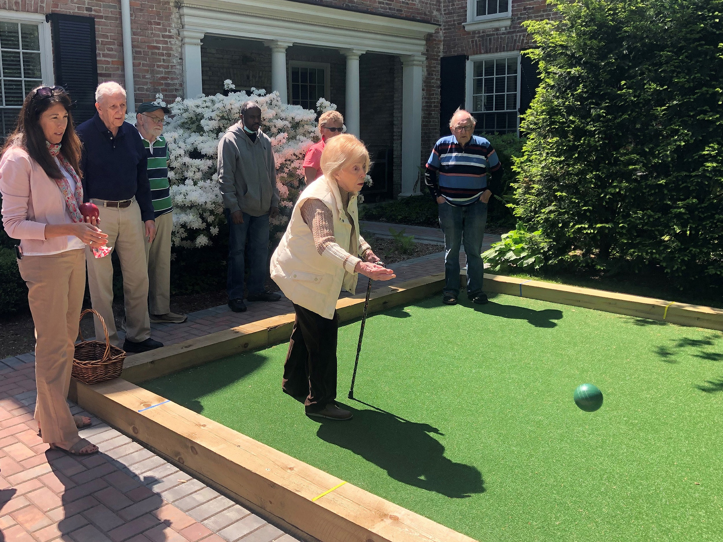 Bocce Ball at the Helm